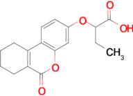 2-((6-Oxo-7,8,9,10-tetrahydro-6h-benzo[c]chromen-3-yl)oxy)butanoic acid