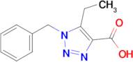 1-Benzyl-5-ethyl-1h-1,2,3-triazole-4-carboxylic acid