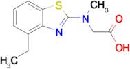 n-(4-Ethylbenzo[d]thiazol-2-yl)-N-methylglycine