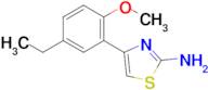 4-(5-ethyl-2-methoxyphenyl)-1,3-thiazol-2-amine