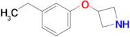 3-(3-Ethylphenoxy)azetidine