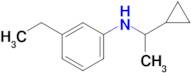 n-(1-Cyclopropylethyl)-3-ethylaniline