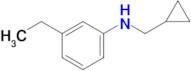 n-(Cyclopropylmethyl)-3-ethylaniline