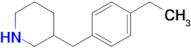 3-(4-Ethylbenzyl)piperidine