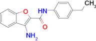 3-Amino-N-(4-ethylphenyl)benzofuran-2-carboxamide