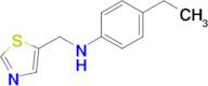 4-Ethyl-N-(thiazol-5-ylmethyl)aniline