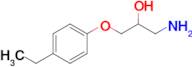 1-Amino-3-(4-ethylphenoxy)propan-2-ol