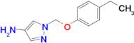 1-((4-Ethylphenoxy)methyl)-1h-pyrazol-4-amine