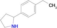 2-(4-Ethylphenyl)pyrrolidine