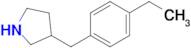 3-(4-Ethylbenzyl)pyrrolidine