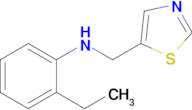 2-Ethyl-N-(thiazol-5-ylmethyl)aniline