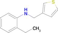 2-Ethyl-N-(thiophen-3-ylmethyl)aniline