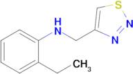 n-((1,2,3-Thiadiazol-4-yl)methyl)-2-ethylaniline