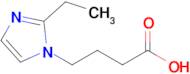 4-(2-Ethyl-1h-imidazol-1-yl)butanoic acid