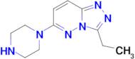 3-Ethyl-6-(piperazin-1-yl)-[1,2,4]triazolo[4,3-b]pyridazine