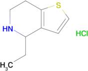 4-Ethyl-4,5,6,7-tetrahydrothieno[3,2-c]pyridine hydrochloride