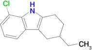 8-Chloro-3-ethyl-2,3,4,9-tetrahydro-1h-carbazole