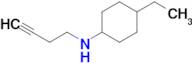 n-(But-3-yn-1-yl)-4-ethylcyclohexan-1-amine