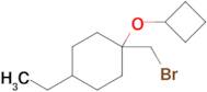 1-(Bromomethyl)-1-cyclobutoxy-4-ethylcyclohexane