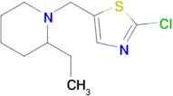 2-Chloro-5-((2-ethylpiperidin-1-yl)methyl)thiazole