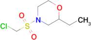 4-((Chloromethyl)sulfonyl)-2-ethylmorpholine