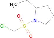 1-((Chloromethyl)sulfonyl)-2-ethylpyrrolidine