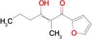 1-(furan-2-yl)-3-hydroxy-2-methylhex-2-en-1-one