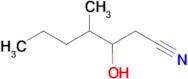 3-Hydroxy-4-methylheptanenitrile