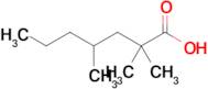 2,2,4-Trimethylheptanoic acid