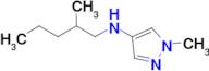 1-Methyl-N-(2-methylpentyl)-1h-pyrazol-4-amine