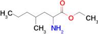 Ethyl 2-amino-4-methylheptanoate