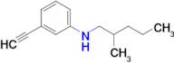 3-Ethynyl-N-(2-methylpentyl)aniline