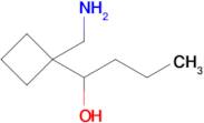 1-(1-(Aminomethyl)cyclobutyl)butan-1-ol