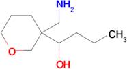 1-(3-(Aminomethyl)tetrahydro-2h-pyran-3-yl)butan-1-ol