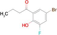 1-(5-Bromo-3-fluoro-2-hydroxyphenyl)butan-1-one