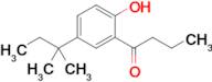 1-(2-Hydroxy-5-(tert-pentyl)phenyl)butan-1-one