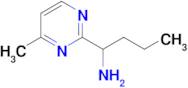 1-(4-Methylpyrimidin-2-yl)butan-1-amine