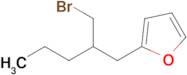 2-(2-(Bromomethyl)pentyl)furan