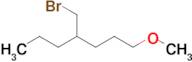 4-(Bromomethyl)-1-methoxyheptane