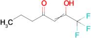 1,1,1-trifluoro-2-hydroxyhept-2-en-4-one