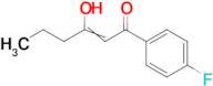 1-(4-fluorophenyl)-3-hydroxyhex-2-en-1-one