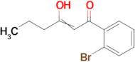 1-(2-bromophenyl)-3-hydroxyhex-2-en-1-one