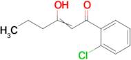 1-(2-chlorophenyl)-3-hydroxyhex-2-en-1-one