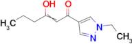 1-(1-ethyl-1H-pyrazol-4-yl)-3-hydroxyhex-2-en-1-one