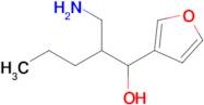 2-(Aminomethyl)-1-(furan-3-yl)pentan-1-ol