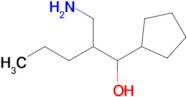 2-(Aminomethyl)-1-cyclopentylpentan-1-ol