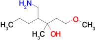 4-(Aminomethyl)-1-methoxy-3-methylheptan-3-ol