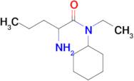 2-Amino-N-cyclohexyl-N-ethylpentanamide