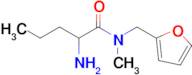 2-Amino-N-(furan-2-ylmethyl)-N-methylpentanamide