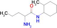 2-Amino-N-(2-methylcyclohexyl)pentanamide